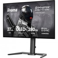 iiyama G-MASTER GOB2701QSC-B1 &eacute;cran plat de PC 68,6 cm (27") 2560 x 1440 pixels 2K Ultra HD OLED Noir