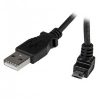 StarTech.com 2m USB2.0 A - micro B c&acirc;ble USB USB A Micro-USB B 0,48 Gbit/s Noir