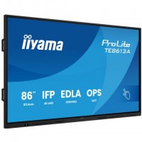 iiyama TE8613A-B3AG &Eacute;cran d'affichage dynamique &Eacute;cran plat interactif 2,17 m (85.6") LCD Wifi 500 cd/m&sup2; 4K Ultra HD Noir &Eacute;cran t